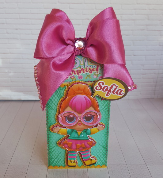 Kit Festa: 60 Lembrancinhas Personalizadas Lol Surprise