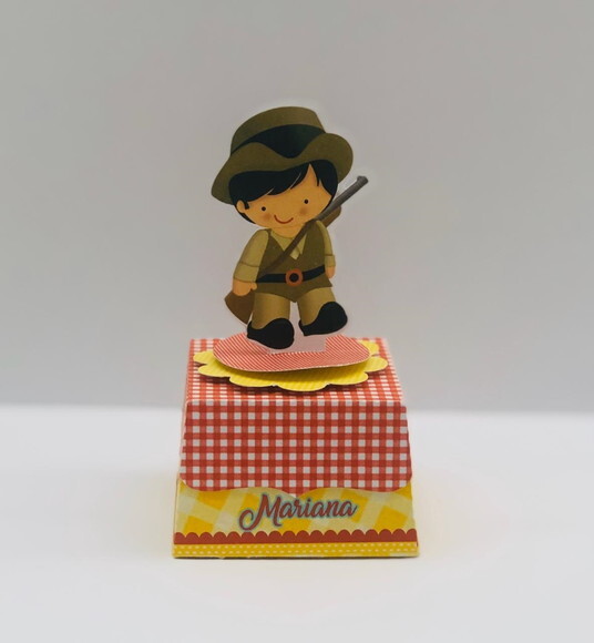 Kit: 100 Lembrancinhas Personalizadas Chapeuzinho Vermelho