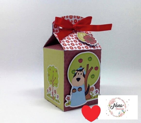 Kit: 145 Lembrancinhas Personalizadas Chapeuzinho Vermelho