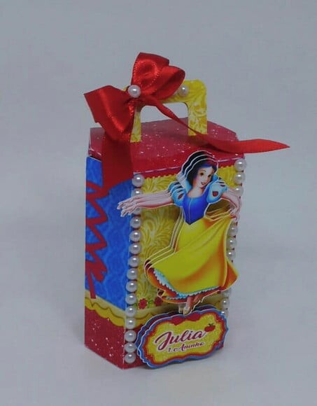 Kit: 30 Lembrancinhas Personalizadas a Branca de Neve