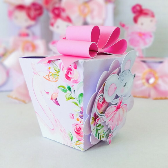 Kit: 30 Lembrancinhas Personalizadas Bailarina