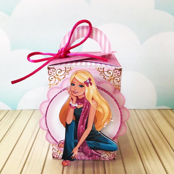 Kit: 30 Lembrancinhas Personalizadas Barbie
