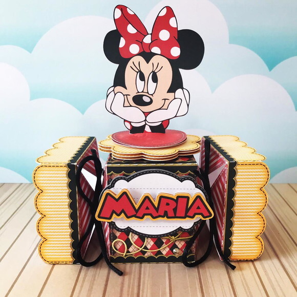 Kit: 30 Lembrancinhas Personalizadas Minnie e Mickey