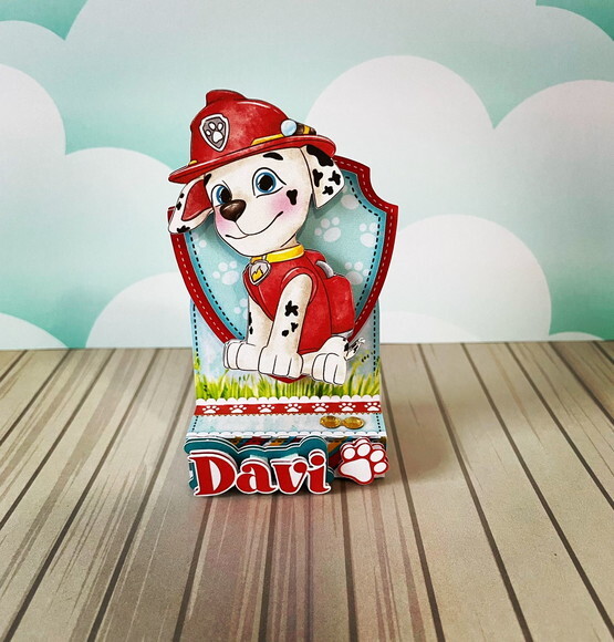 Kit: 30 Lembrancinhas Personalizadas Patrulha Canina