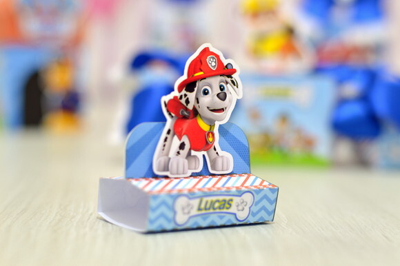 Kit: 30 Lembrancinhas Personalizadas Patrulha Canina