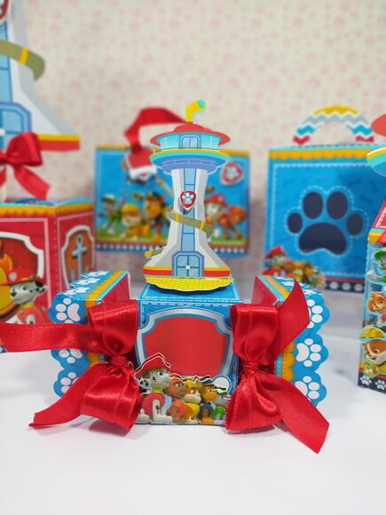 Kit: 30 Lembrancinhas Personalizadas Patrulha Canina