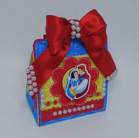 Kit: 45 Lembrancinhas Personalizadas a Branca de Neve