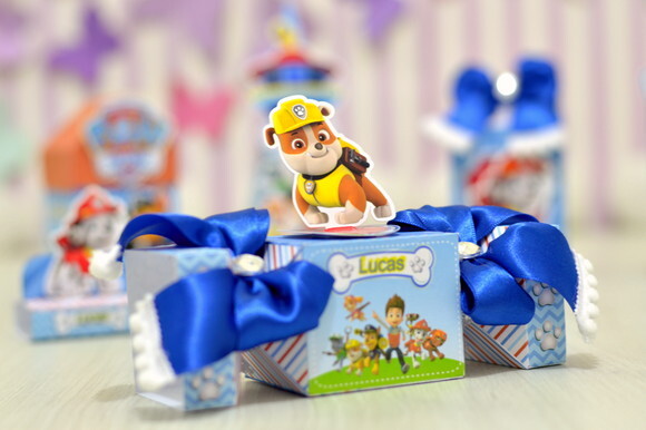 Kit: 45 Lembrancinhas Personalizadas Patrulha Canina