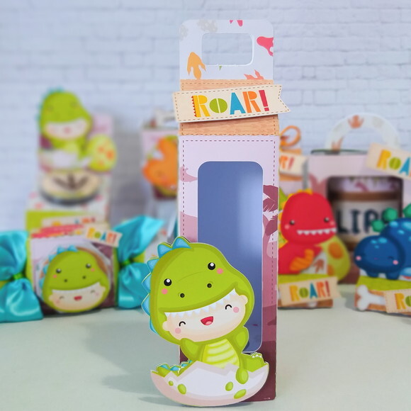 Kit: 45lembrancinhas Personalizadas Baby Dino