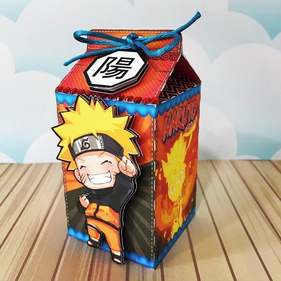 Kit: 50 Lembrancinhas Personalizadas Naruto