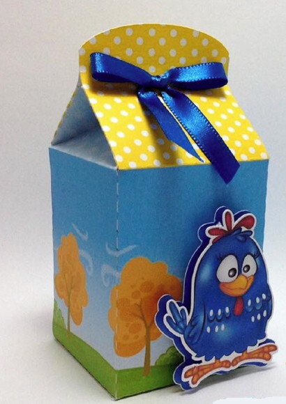Kit: 60 Lembrancinhas Personalizadas A Galinha Pintadinha