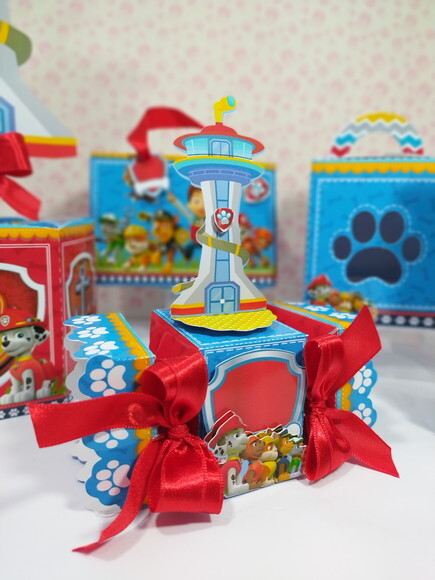 Kit: 70 Lembrancinhas Personalizadas Patrulha Canina