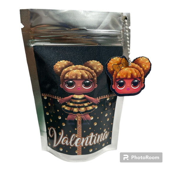 Saquinhos Personalizados Metalizado Zip Lock - Lol