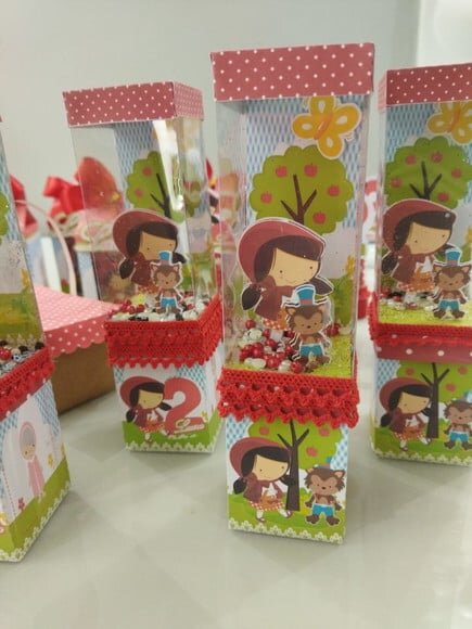 Caixa Personalizada em Acetato