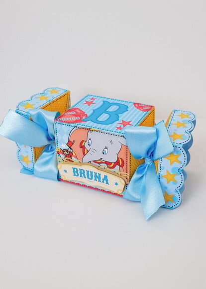 Kit 30 Caixas Personalizadas Dumbo