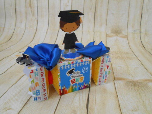 Kit 30 Caixas Personalizadas Formatura Abc
