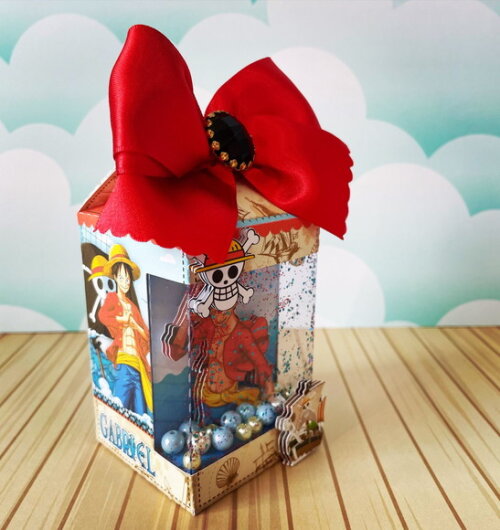Kit 30 Caixas Personalizadas One Piece