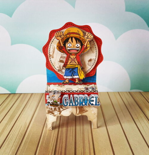 Kit 30 Caixas Personalizadas One Piece