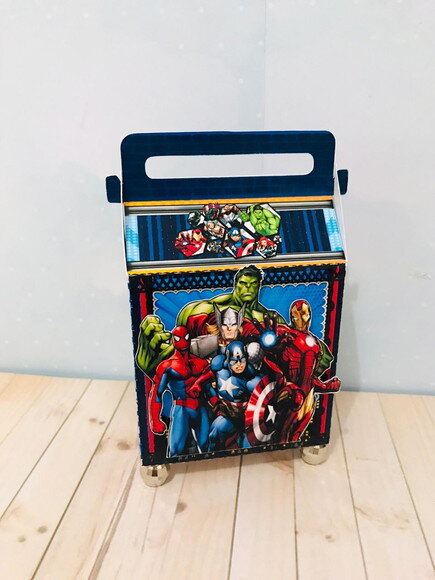 Kit 40 Lembrancinha Personalizada Super Heróis