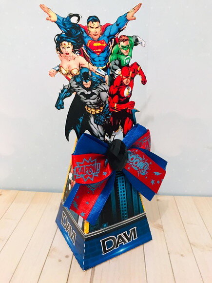 Kit 40 Lembrancinha Personalizada Super Heróis