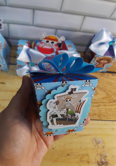 Kit 45 Caixas Personalizadas One Piece