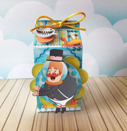 Kit 50 Caixas Personalizadas Mundo Bita