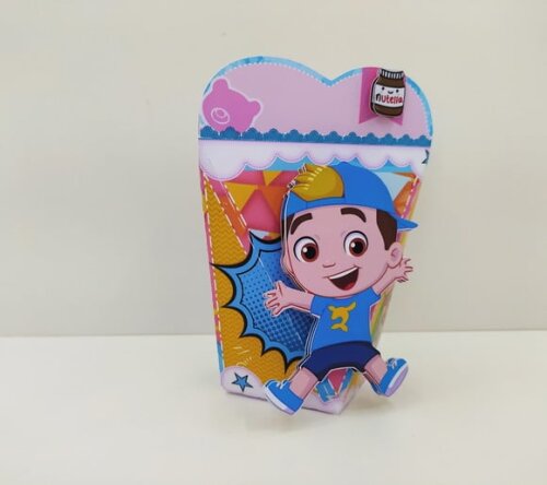 Kit 50 Itens de Personalizados Lucas Neto Menina