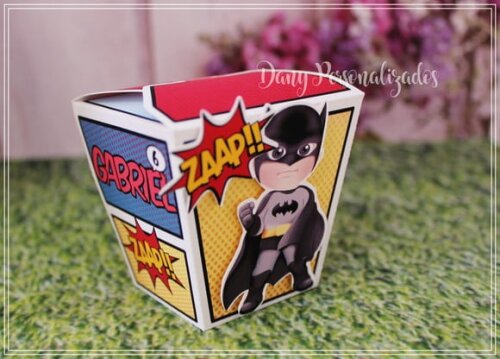 Kit 60 Lembrancinha Personalizada Super Heróis