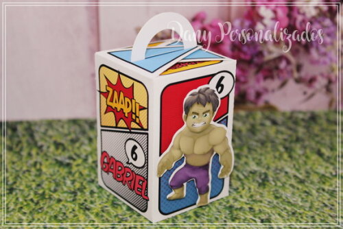 Kit 60 Lembrancinha Personalizada Super Heróis