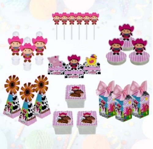Kit Festa - 70 Lembrancinhas Personalizadas - Fazemos Em Tod