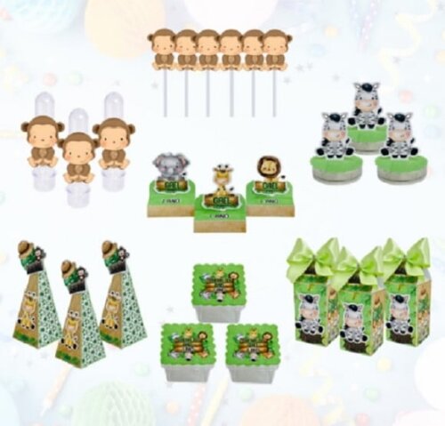 Kit Festa - 70 Lembrancinhas Personalizadas - Fazemos Em Tod