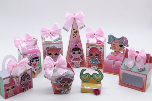 Kit Festa: 30 Lembrancinhas Personalizadas Lol Surprise