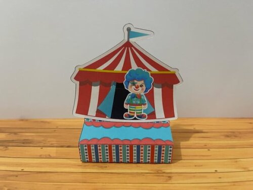 Kit: 110 Lembrancinhas Personalizadas Circo Azul