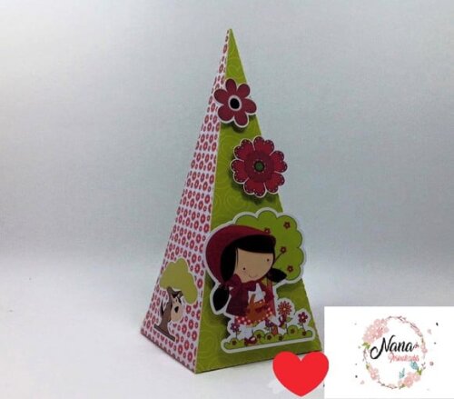 Kit: 145 Lembrancinhas Personalizadas Chapeuzinho Vermelho