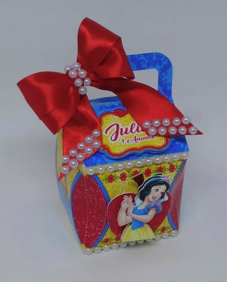 Kit: 30 Lembrancinhas Personalizadas a Branca de Neve