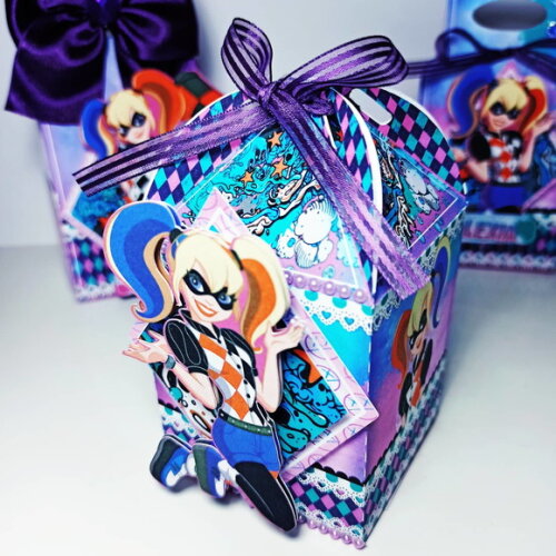 Kit: 30 Lembrancinhas Personalizadas Arlequina