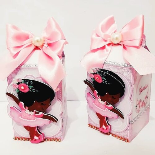 Kit: 30 Lembrancinhas Personalizadas Bailarina