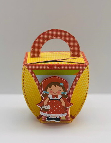 Kit: 30 Lembrancinhas Personalizadas Chapeuzinho Vermelho