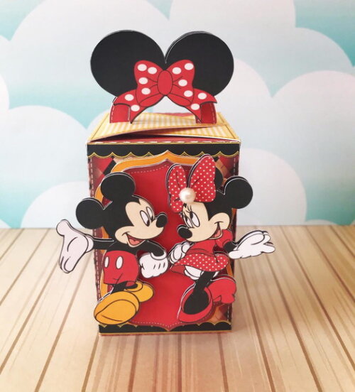 Kit: 30 Lembrancinhas Personalizadas Minnie e Mickey