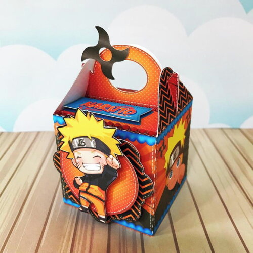 Kit: 30 Lembrancinhas Personalizadas Naruto