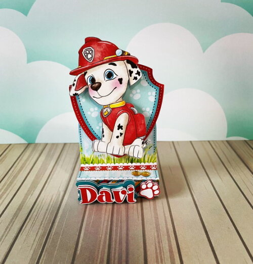 Kit: 30 Lembrancinhas Personalizadas Patrulha Canina