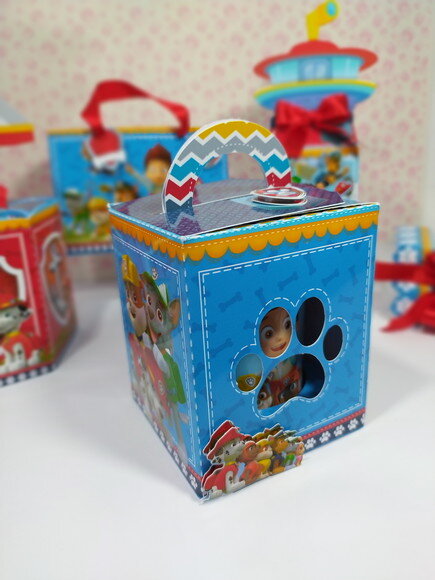 Kit: 30 Lembrancinhas Personalizadas Patrulha Canina