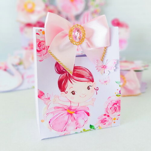 Kit: 45 Lembrancinhas Personalizadas Bailarina