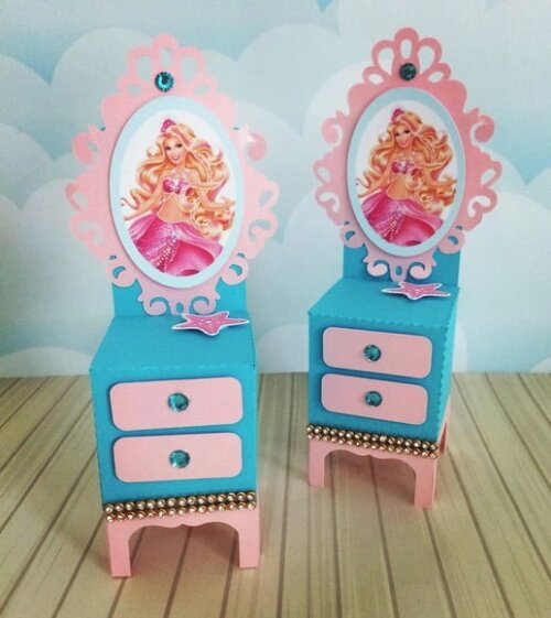 Kit: 45 Lembrancinhas Personalizadas Barbie