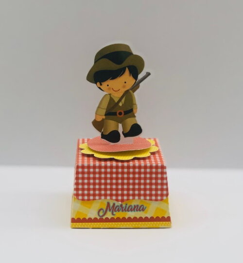 Kit: 60 Lembrancinhas Personalizadas Chapeuzinho Vermelho