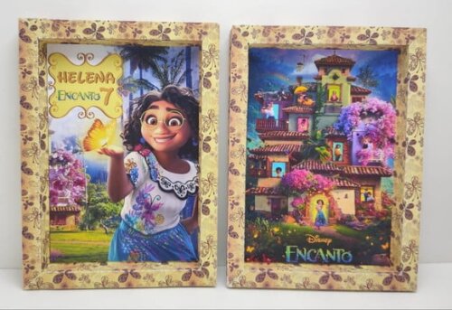Kit: 60 Lembrancinhas Personalizadas Encanto