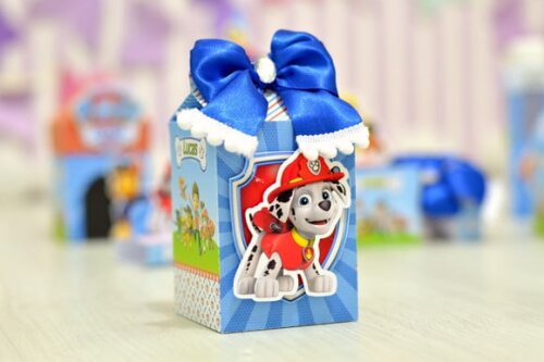 Kit: 60 Lembrancinhas Personalizadas Patrulha Canina