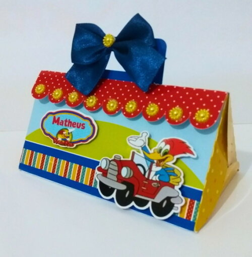 Kit: 60 Lembrancinhas Personalizadas Pica Pau