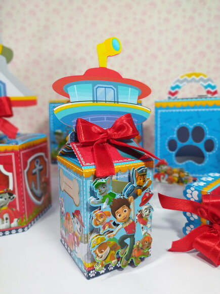 Kit: 70 Lembrancinhas Personalizadas Patrulha Canina