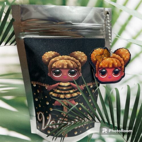 Saquinhos Personalizados Metalizado Zip Lock - Lol